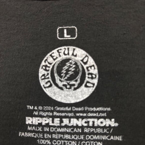 The Grateful Dead Steal Your Face Rock Band T-Shirt Size Large - Picture 4 of 4